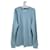 Theory Pullover Blau Hellblau Baumwolle  ref.1108183