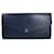 Louis Vuitton Portefeuille Sarah Navy blue Leather  ref.1108323