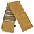 Sciarpa a Righe Loro Piana in Cashmere Beige
