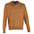 Loro Piana Sea Island Vicuña-Mischkragen-Poloshirt aus brauner Baumwolle  ref.1108537
