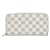 Louis Vuitton Zippy Wallet White Cloth  ref.1108598