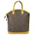 Louis Vuitton Lockit Marrone Tela  ref.1108715