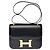 Hermès Sac HERMES Constance en Cuir Noir - 101564 - vue 3