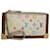 LOUIS VUITTON Pochette Cles Multicolor Monogramma Bianco M92655 auth 56609  ref.1108987
