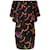 Prada Black and Multicolor Silk Dress  ref.1109035