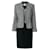 Moschino Tailleur jupe noir et blanc Sable  ref.1109047