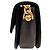Borsa Chanel Mini Messenger in pelle di vitello nera Nero - vista 4