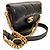 Borsa Chanel Mini Messenger in pelle di vitello nera Nero - vista 5