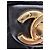 Borsa Chanel Mini Messenger in pelle di vitello nera Nero - vista 6
