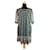 Isabel Marant Ynes silk dress Blue  ref.1109146