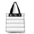 Burberry Striped Canvas Handbag Brown Cloth  ref.1109208