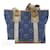 Salvatore Ferragamo Gancini Canvas Tote Bag AF-21 5373 Blue Cloth  ref.1109268