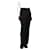 Isabel Marant Calças de couro preto com perna balão - tamanho FR 34  ref.1109302
