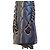 Chanel Jumbo bolsa de pele de cordeiro acolchoada azul marinho - vista 11