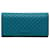 Gucci Blue Microguccissima Continental Flap Wallet Turquoise Leather Pony-style calfskin  ref.1109376