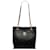 Chanel Schwarze Einkaufstasche aus Kalbsleder mit CC-Fronttasche Kalbähnliches Kalb  ref.1109434