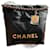 Chanel 22 Mini Schwarz Leder  ref.1109680