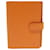 Louis Vuitton Agenda PM Orange Leder  ref.1110066