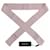 NOVO lenço de seda DOLCE & GABBANA rosa com bolinhas nunca usado 140cm x 25cm  ref.1110108