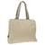 PRADA Hand Bag Nylon Cream Auth 56383  ref.1110262