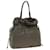 PRADA purse Tote Bag Nylon Leather Khaki Auth 58074  ref.1110267