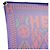 Hermès HERMES CARRE 90 KELLY EN PERLES Sciarpa Seta Viola Auth 57822 Porpora - vista 2