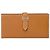 Béarn Hermès HERMES Bearn-Accessoire aus goldenem Leder - 101557
