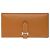 Béarn Hermès HERMES Bearn-Accessoire aus goldenem Leder - 101557 - Ansicht 2