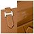 Béarn Hermès HERMES Bearn-Accessoire aus goldenem Leder - 101557 - Ansicht 6