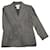 Yves Saint Laurent Jackets Dark grey Wool  ref.1110478