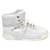 Sneakers Chanel 38,5 Cuir Blanc  ref.1110513