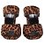 Saint Laurent Leopard-Print Block Heel Mules in Brown Pony-style Leather - view 3