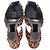 Saint Laurent Leopard-Print Block Heel Mules in Brown Pony-style Leather - view 6