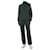 Tory Burch Set aus dunkelgrünem Pullover und Strickhose – Größe XS Wolle  ref.1110623