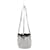 Bolsa balde Christian Dior Honeycomb com cordão e bolsa Branco Lona  ref.1110643