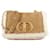 Bolso pequeño Dior Cannage Caro de ante de piel de oveja marrón Castaño Suecia Cuero  ref.1110652