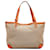 Gucci Brown Diamante Craft Tote Beige Orange Leather Cloth Pony-style calfskin Cloth  ref.1110736