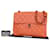 Timeless Chanel Matelassé Orange Leather  ref.1110828