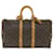 Louis Vuitton Keepall 45 Brown Cloth  ref.1110959