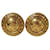 Timeless Chanel COCO Mark Dourado Banhado a ouro  ref.1111065