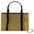 Donna Karan Midi-Shopper-Tasche mit Schleife – Kara – Mesh – Gold Golden Metallisch  ref.1111130