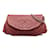 Chanel CC Caviar Half Moon Flap Crossbody Bag Red Leather  ref.1111161