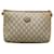 Gucci GG Plus Clutch Bag Brown Cloth  ref.1111173
