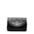 Chanel CC Gesteppte Ledertasche mit Kettenklappe Schwarz Kalbähnliches Kalb  ref.1111174