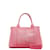 Prada Handtasche mit Canapa-Logo Pink Leinwand  ref.1111215