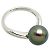 Mikimoto Platin-Ring mit schwarzen Perlen - Ansicht 2