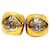 Chanel CC Clip On Earrings Golden Metal  ref.1111238