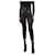Isabel Marant Black leather studded trousers - size FR 34  ref.1111240