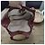 Gucci modello Sukey in pelle rossa Rosso - vista 4