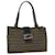 FENDI Zucchino Canvas Mamma Baguette Hand Bag Navy Auth 57794 Navy blue  ref.1111446